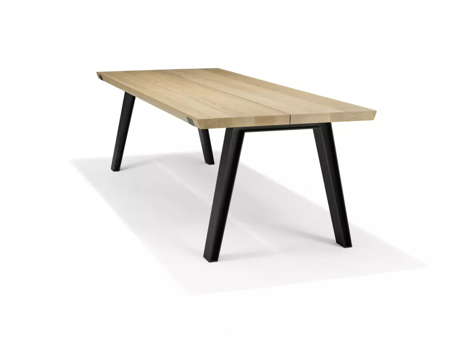 QLiv Side-to-Side Tafel 240x100 Natural Oak Oil 3 QLiv Side-to-Side Tafel 240x100 Natural Oak Oil - Afbeelding 3