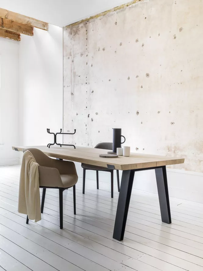 QLiv Side-to-Side Tafel 240x100 Natural Oak Oil 2 QLiv Side-to-Side Tafel 240x100 Natural Oak Oil - Afbeelding 2