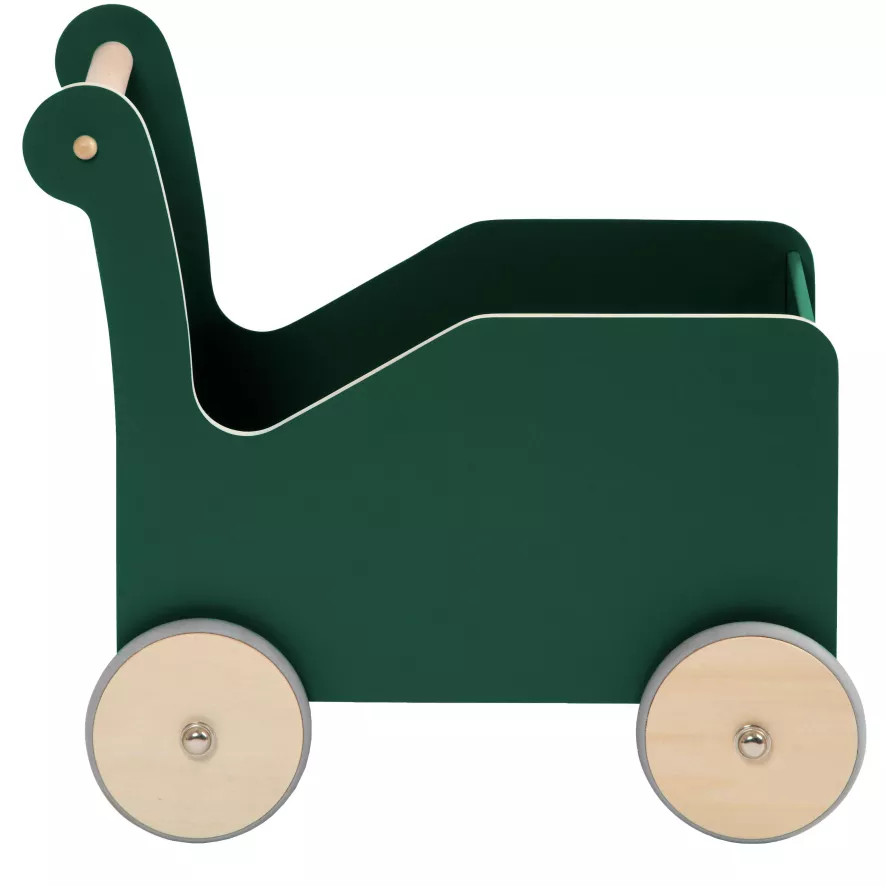 Sebra Baby Walker Loopwagen Speelgoed Bottle Green 2 Sebra Baby Walker Loopwagen Speelgoed Bottle Green - Afbeelding 2