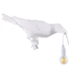 Seletti Bird Looking Wandlamp Rechts Buiten Wit