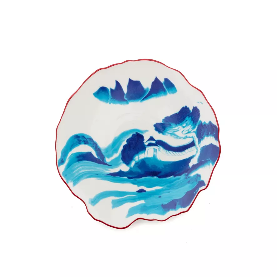 Seletti Classics On Acid Bord Dessert Bord Ø21 Melting Landscape 1 Seletti Classics On Acid Bord Dessert Bord Ø21 Melting Landscape