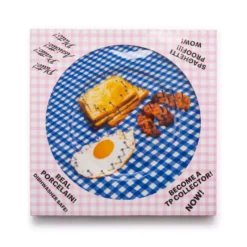 Seletti Toiletpaper Dinerbord Ø27 Porselein Drill