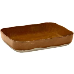 Serax La Nouvelle Table By Merci Ovenschaal Ocher/brown