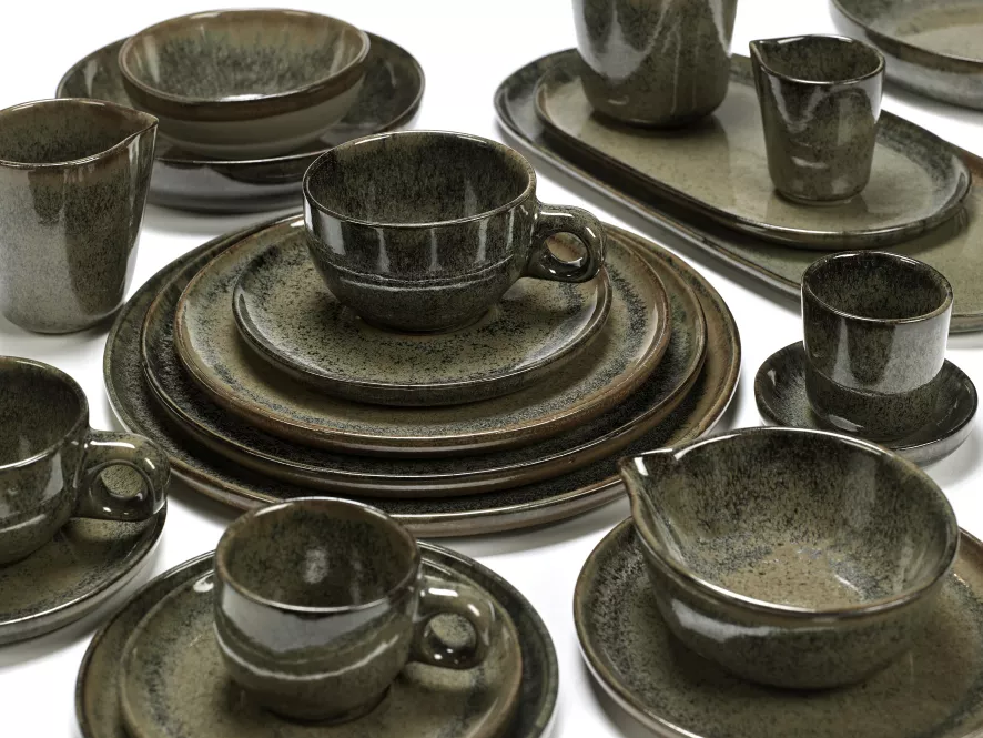 Serax Surface By Sergio Herman Kom Ø23,5 Indi Grey 6 Serax Surface By Sergio Herman Kom Ø23,5 Indi Grey - Afbeelding 6