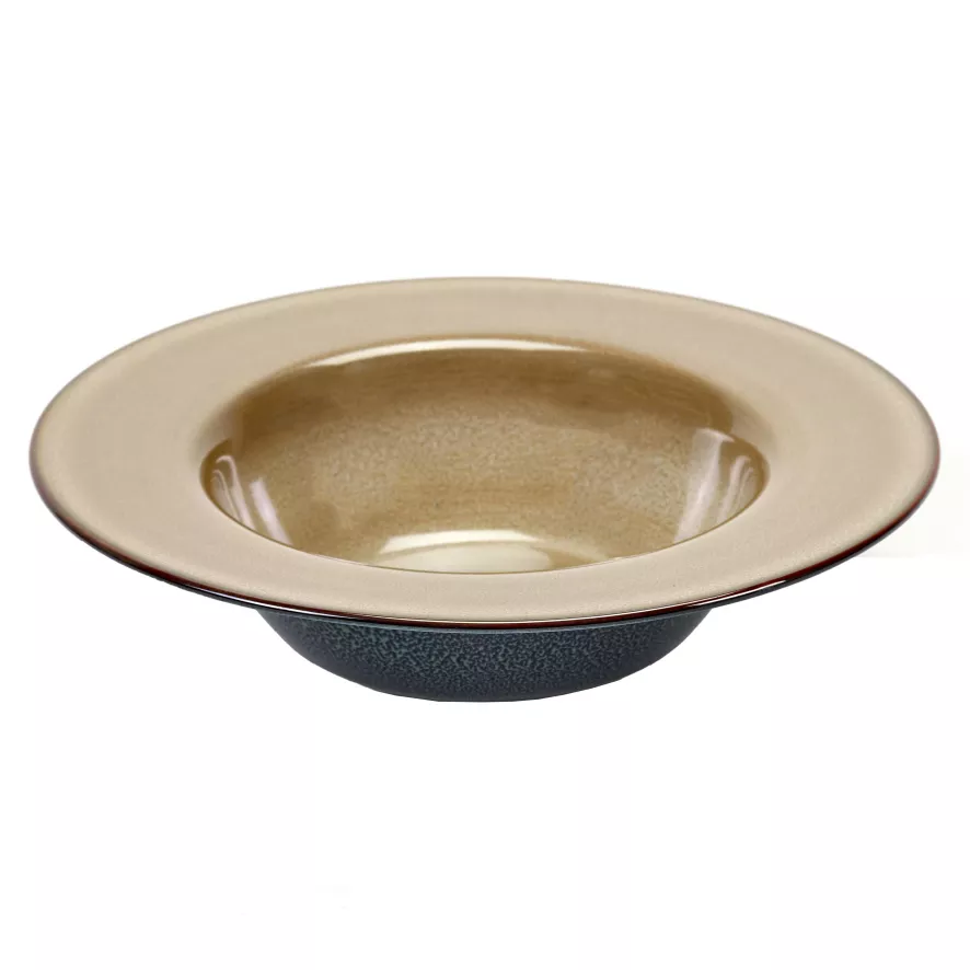 Serax Terres De Rêves By Anita Le Grelle Pastabord Ø21,3 Dark Blue/rust 3 Serax Terres De Rêves By Anita Le Grelle Pastabord Ø21,3 Dark Blue/rust - Afbeelding 3