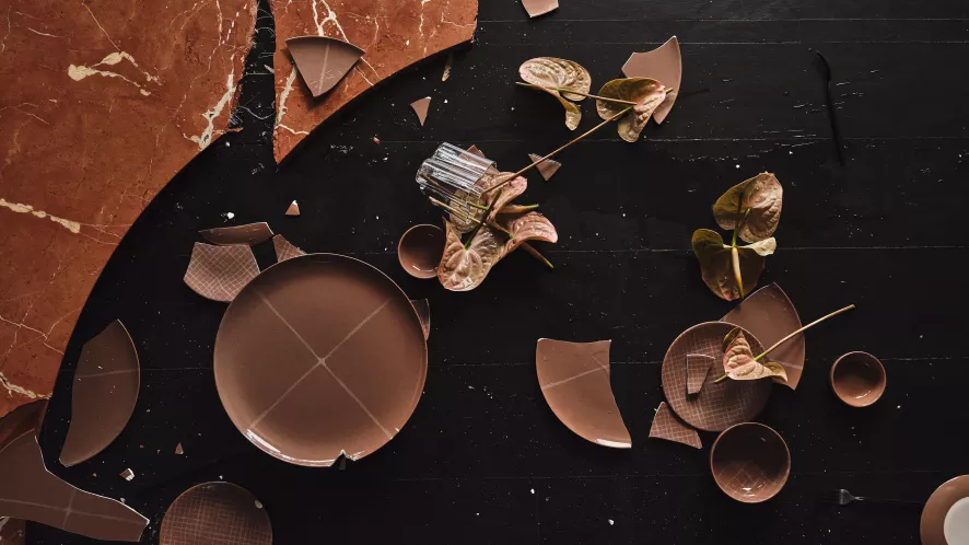 Serax Zuma By Kelly Wearstler Dinerbord Ø23 Pacific 4 Serax Zuma By Kelly Wearstler Dinerbord Ø23 Pacific - Afbeelding 4