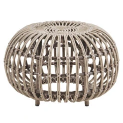 Sika Design Ottoman Outdoor Voetenbank Small Alu Moccachino