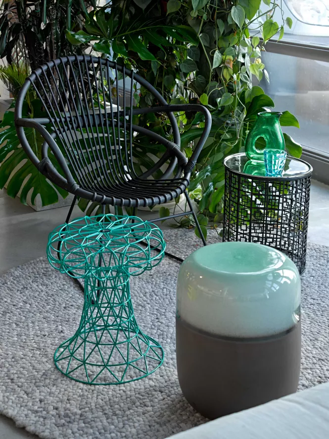 POLSPOTTEN Jug With Hole Karaf 0,85L Moss Green 6 POLSPOTTEN Jug With Hole Karaf 0,85L Moss Green - Afbeelding 6