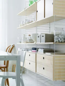 String Furniture Ladekast Met Twee Lades 78 X 30 X 42 Cm Naturel Essen -Flos Winkel x886x886 string cabinet with two drawers 78x30x42cm sfeer 4 1.jpg.pagespeed.ic .apeyhJs8jc