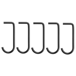 String Furniture Hook Set Van 5 Zwart