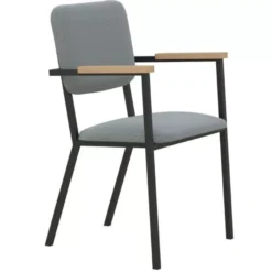 Studio HENK Co Armchair Stoel Met Zwart Frame Hallingdal 65 - 126