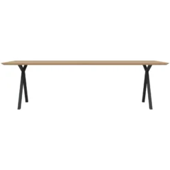 Studio HENK Slim X-Type Tafel 200x90 Zwart Frame, Naturel Hardwax, Rechte Hoeken -Flos Winkel x886x886 studio h k slim x type tafel 200x90.jpg.pagespeed.ic .7l5AYi 7pt