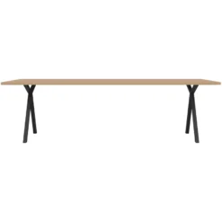 Studio HENK Slim X-Type Tafel 200x90 Zwart Frame, Naturel Hardwax, Rechte Hoeken -Flos Winkel x886x886 studio h k slim x type tafel 200x902.jpg.pagespeed.ic .nGoLEZorgm