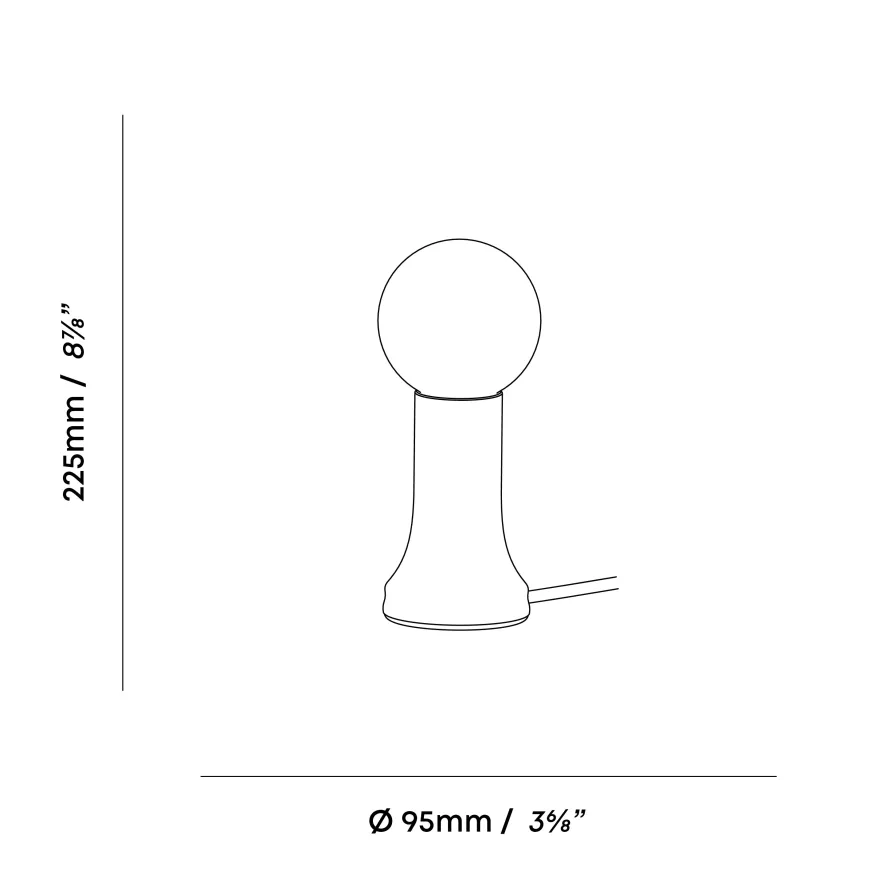 Tala LED Shore Tafellamp Bottle Brown 19 Tala LED Shore Tafellamp Bottle Brown - Afbeelding 19