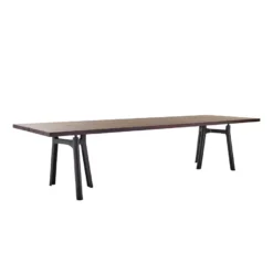 Arco Trestle Tafel 360x105 Gerookt Eiken