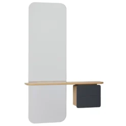 Umage One More Look Spiegel Naturel Eiken Petrol Blue -Flos Winkel x886x886 umage one more look spiegel met plank naturel eiken10.jpg.pagespeed.ic .tAcIpEdfNV