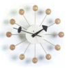 Vitra Ball Clock Klok Ø33 Naturel