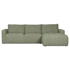 Vtwonen Bar 3-zits Bank Met Chaise Longue Rechts Groen