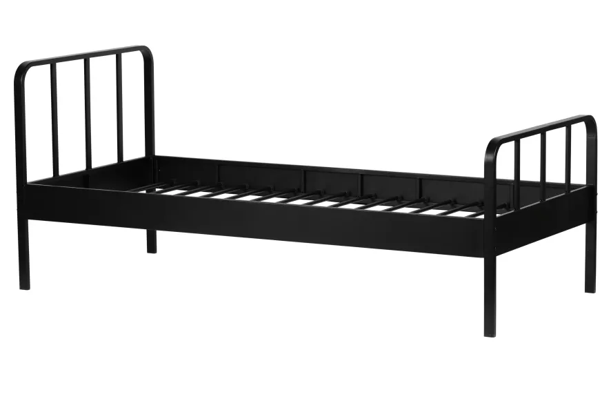 WOOOD Exclusive Mees Bed 90x200 Zwart 11 WOOOD Exclusive Mees Bed 90x200 Zwart - Afbeelding 11