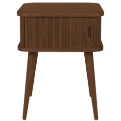 Zuiver Barbier Bijzettafel Walnoot