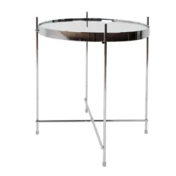 Zuiver Tweedekansje - Cupid Bijzettafel Zilver 43x43